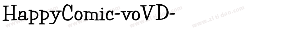 HappyComic-voVD字体转换