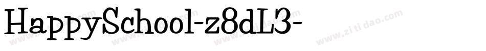 HappySchool-z8dL3字体转换