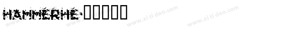 HAMMERHE字体转换
