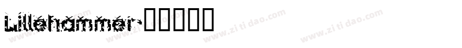 Lillehammer字体转换