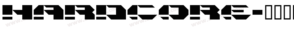 Hardcore字体转换