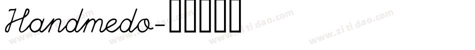 Handmedo字体转换