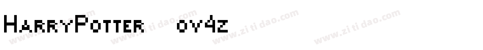 HarryPotter-ov4z字体转换