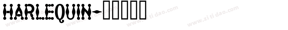 Harlequin字体转换