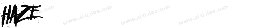 Haze字体转换