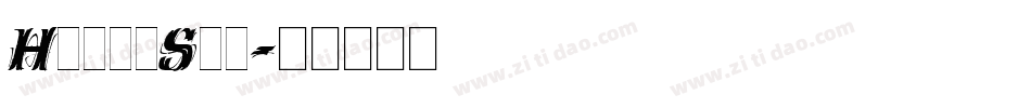 HazelStd字体转换