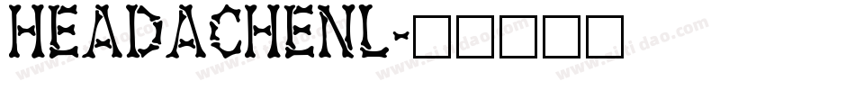 HeadacheNL字体转换