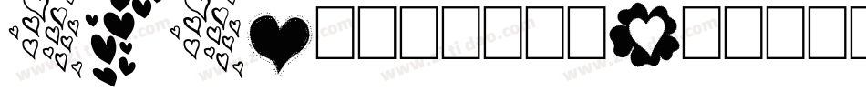 101DezignerHeartz-GlpP字体转换