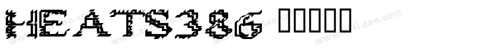 HEATS386字体转换