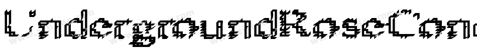 UndergroundRoseCondensed-O486字体转换