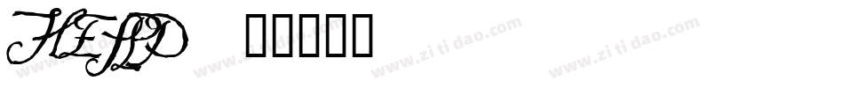 HESPD字体转换