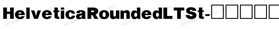 HelveticaRoundedLTSt字体转换
