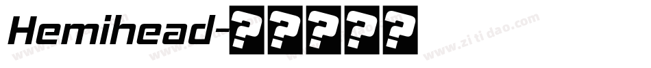 Hemihead字体转换