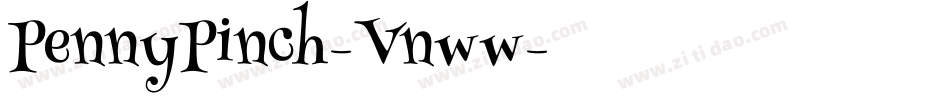 PennyPinch-Vnww字体转换
