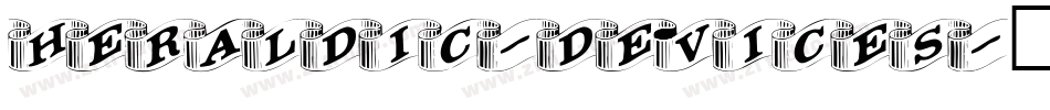 Heraldic-Devices字体转换