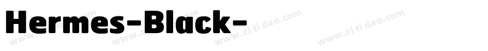Hermes-Black字体转换