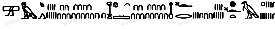 Alien_Hieroglyph字体转换