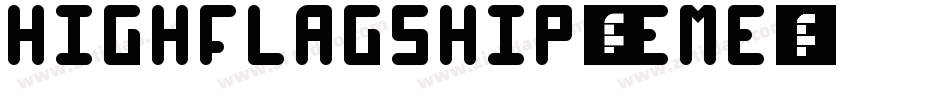 HighFlagship-lEme字体转换