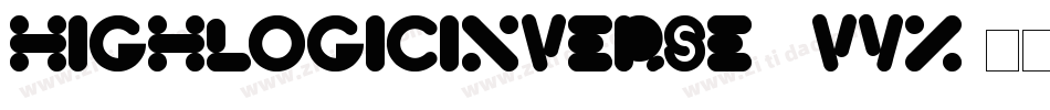 HighLogicInverse-1VYZ字体转换