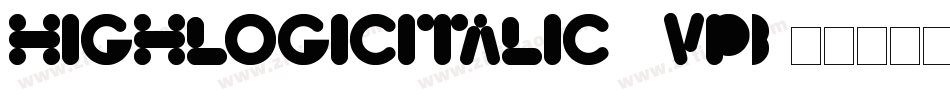 HighLogicItalic-9VpB字体转换