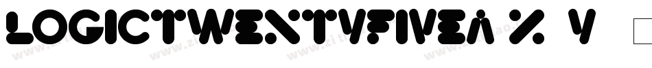 LogicTwentyFiveA-z8Y3字体转换