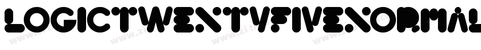 LogicTwentyFiveNormal-51E8字体转换