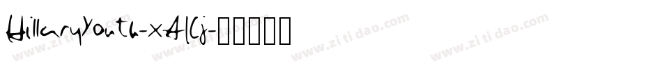 HillaryYouth-xAKj字体转换