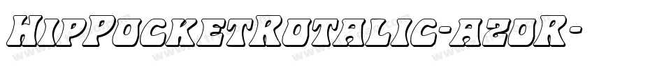 HipPocketRotalic-az0R字体转换