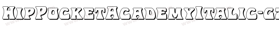HipPocketAcademyItalic-gzqP字体转换