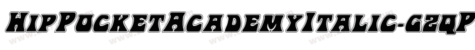 HipPocketAcademyItalic-gzqP字体转换