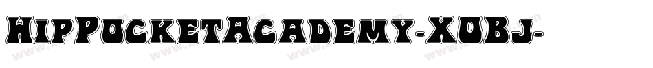 HipPocketAcademy-XOBj字体转换