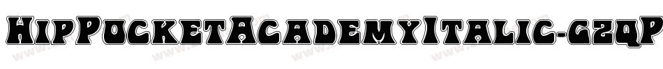 HipPocketAcademyItalic-gzqP字体转换