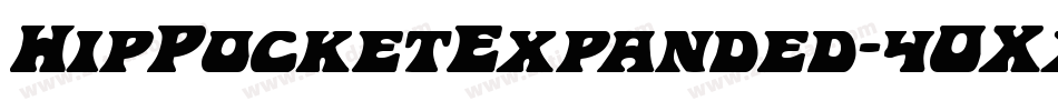 HipPocketExpanded-4OXx字体转换