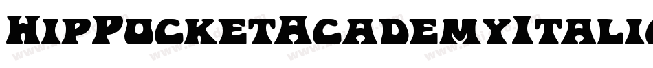 HipPocketAcademyItalic-gzqP字体转换