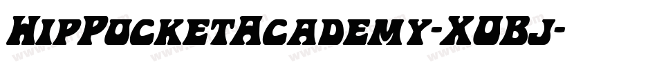 HipPocketAcademy-XOBj字体转换