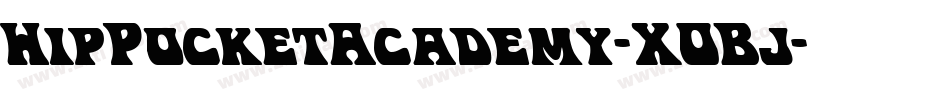 HipPocketAcademy-XOBj字体转换