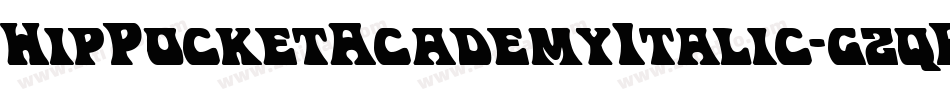 HipPocketAcademyItalic-gzqP字体转换