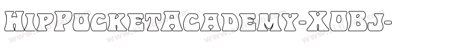 HipPocketAcademy-XOBj字体转换