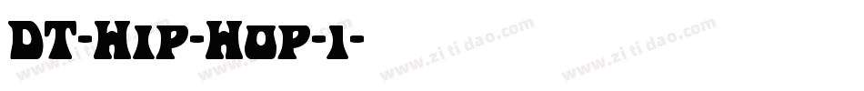 DT-Hip-Hop-1字体转换