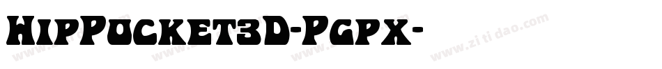 HipPocket3D-Pgpx字体转换