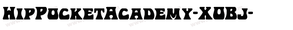 HipPocketAcademy-XOBj字体转换