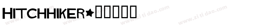 Hitchhiker字体转换