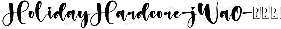 HolidayHardcore-jWa0字体转换