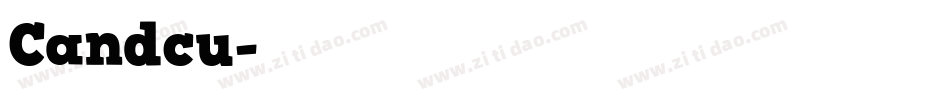 Candcu字体转换