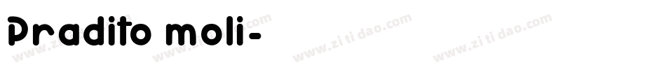 Pradito_moli字体转换