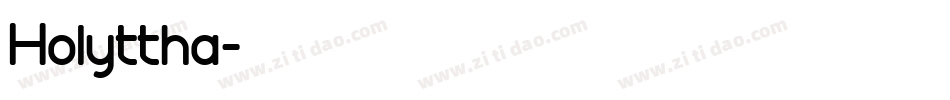 Holyttha字体转换
