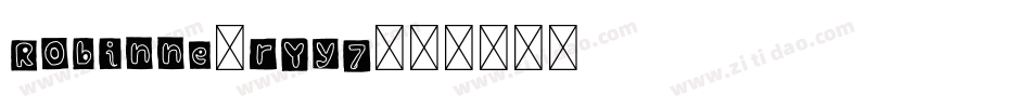 Robinne-rYy7字体转换