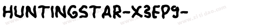 HuntingStar-X3Ep9字体转换