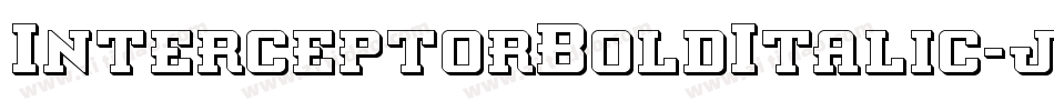 InterceptorBoldItalic-jKX0字体转换 InterceptorBoldItalic-jKX0字体转换