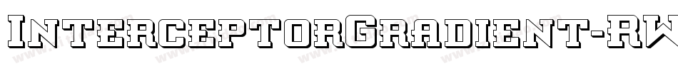 InterceptorGradient-RWO6字体转换